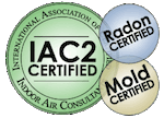 Greensboro home inspector is radon and mold certified.